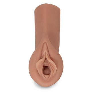 Pipedream Extreme Toyz Sorority Snatch - vízálló, élethű vagina maszturbátor (barna)