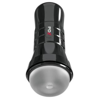 Pipedream Extreme Toyz Wet Stroker Super Slide  Glide XXL - vízálló popsi maszturbátor (fekete-füstszínű)
