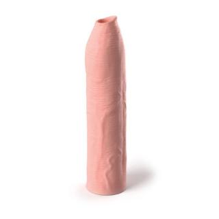 Pipedream Fantasy X-Tensions Elite Uncut 7" Extension Sleeve - szilikon, vízálló, élethű, hosszabbító péniszköpeny - 4,1 cm (testszínű)