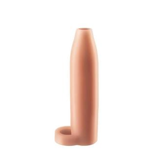 Pipedream Fantasy X-Tensions Real Feel Enhancer - vízálló, hosszabbító péniszköpeny - 14 cm (testszínű)