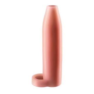 Pipedream Fantasy X-Tensions Real Feel Enhancer XL - vízálló, hosszabbító péniszköpeny - 18 cm (testszínű)