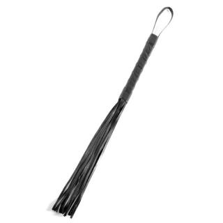 Pipedream Fetish Fantasy Series First Time Flogger - fém korbács - 53 cm (fekete)