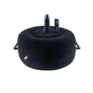 Pipedream Fetish Fantasy Series Inflatable Hot Seat - felfújható szexpuff (fekete)