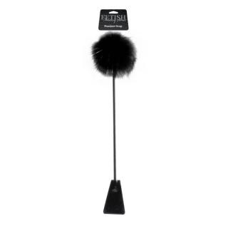 Pipedream Fetish Fantasy Series Limited Edition Feather Crop - cirógató (fekete)