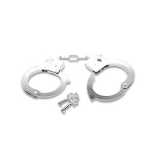 Pipedream Fetish Fantasy Series Official Handcuffs - fém bilincs (ezüst)