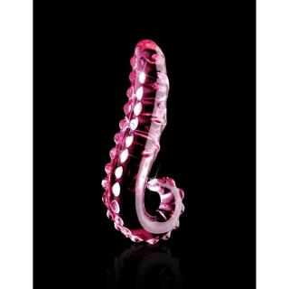Pipedream Icicles No. 24 - üveg, vízálló dildó - 15 cm (rózsaszín)