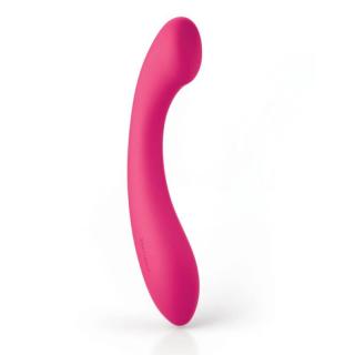 Pipedream JimmyJane Tilla - szilikon, G-pontos, vízálló dildó - 20 cm (lila)
