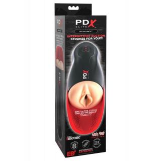 Pipedream PDX Elite Fuck-O-Matic - vízálló, élethű vagina maszturbátor (testszínű)