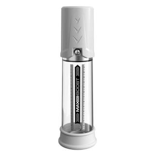 Pipedream Pump Worx Max Boost - szilikon, vízálló péniszpumpa (fehér)