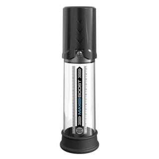 Pipedream Pump Worx Max Boost - szilikon, vízálló péniszpumpa (fekete)