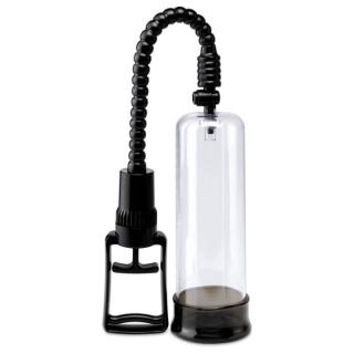 Pipedream Pump Worx Max-Width Penis Enlarger - péniszpumpa (fekete-átlátszó)