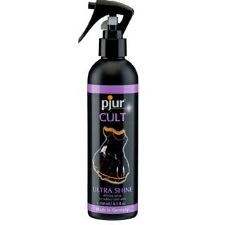 Pjur Cult Ultra Shine - latex ápoló spray (250 ml)