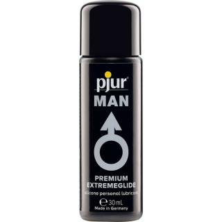Pjur Man Premium Extremeglide - szilikonbázisú anál síkosító (30 ml)