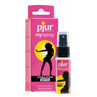 Pjur Myspray - vágyfokozó, stimuláló spray nőknek (20 ml)