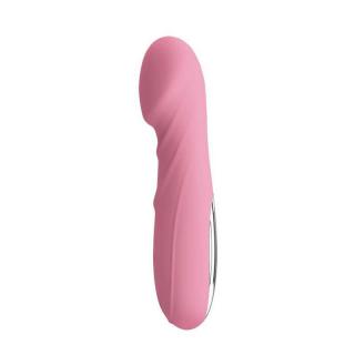 Pretty Love Candice - szilikon, akkus, vízálló G-pont vibrátor - 14,2 cm (rózsaszín)