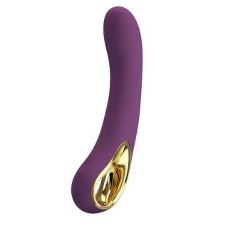 Pretty Love Ethan - szilikon, okos, akkus, vízálló G-pont vibrátor - 20 cm (lila)