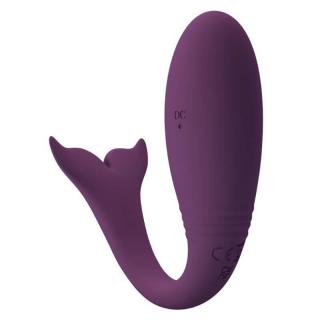 Pretty Love Jayleen - szilikon, okos, akkus, vízálló, G-pontos mini vibrátor - 10 cm (lila)