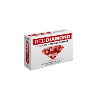 Red Diamond - potencianövelő tabletta (4 darab)