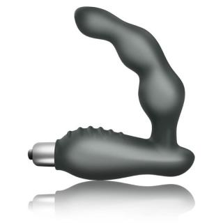 Rocks-Off Climaximum Villo - szilikon, vízálló prosztata vibrátor - 10,5 cm (szürke)