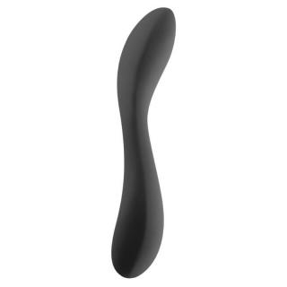 S Pleasures Libido - szilikon, akkus, vízálló G-pont vibrátor - 19,5 cm (fekete)