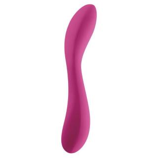 S Pleasures Libido - szilikon, akkus, vízálló G-pont vibrátor - 19,5 cm (piros)