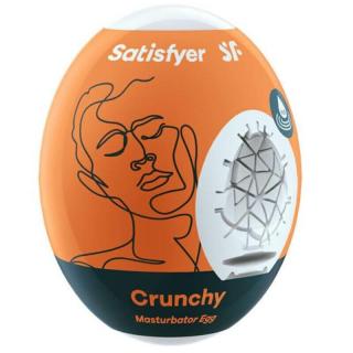 Satisfyer Egg Crunchy - vízálló maszturbációs tojás (1 db)