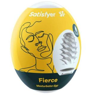 Satisfyer Egg Fierce - vízálló maszturbációs tojás (1 db)