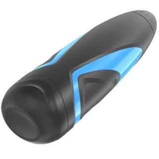 Satisfyer Men One - szilikon, vízálló, szívó maszturbátor (kék-fekete)