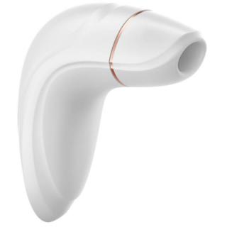 Satisfyer Pro 1+ - szilikon, akkus, vízálló, léghullámos csiklóizgató vibrátor - 15 cm (fehér)