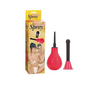 Seven Creations Whirling Spray - intimzuhany - 18 cm (piros)