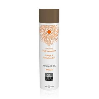 Shiatsu Massage Oil Extase Orange  Sandalwood - masszázsolaj - narancs-szantálfa (100 ml)
