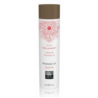 Shiatsu Massage Oil Passion - masszázsolaj - cseresznye-rozmaring (100 ml)