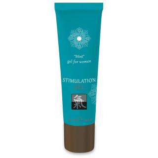 Shiatsu Stimulation Gel Mint - vágyfokozó, stimuláló gél - menta (30 ml)