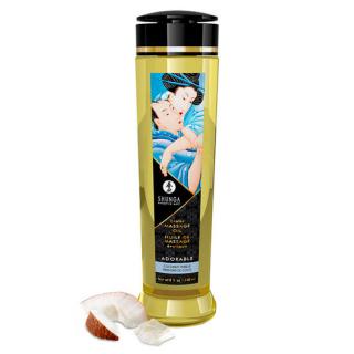 Shunga Erotic Massage Oil Coconut Thrills - erotikus masszázsolaj - kókusz (240 ml)