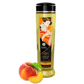 Shunga Erotic Massage Oil Peach - erotikus masszázsolaj - barack (240 ml)