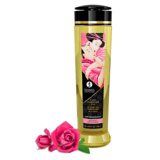 Shunga Erotic Massage Oil Rose - erotikus masszázsolaj - rózsa (240 ml)