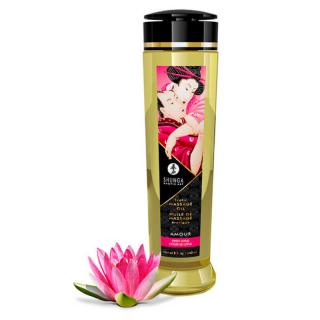 Shunga Erotic Massage Oil Sweet Lotus - erotikus masszázsolaj - édeslótusz (240 ml)