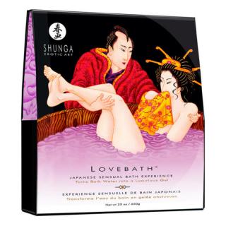 Shunga Love Bath Sensual Lotus - fürdő és tusoló zselé - érzéki lótusz (650 g)