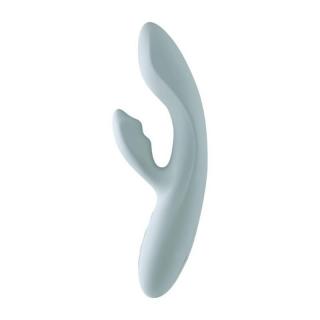Svakom Chika - szilikon, okos, akkus, G-pontos, vízálló, csiklókaros vibrátor - 18,7 cm (türkiz)