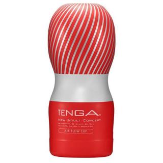 Tenga Air Flow Cup - vízálló maszturbátor (fehér-piros)