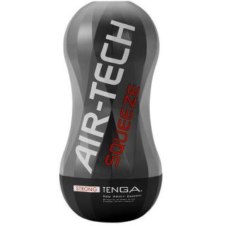 Tenga Air-Tech Squeeze Strong - szilikon, vízálló, szívó maszturbátor (fekete)