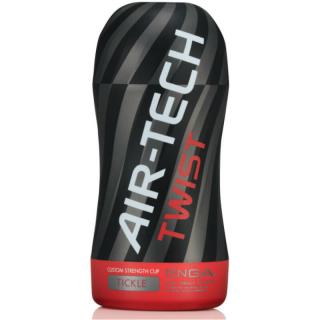 Tenga Air-Tech Twist Tickle - szilikon, vízálló maszturbátor (fekete)