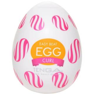 Tenga Egg Curl - vízálló maszturbációs tojás (1 db)