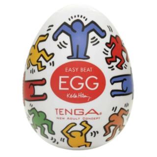 Tenga Egg Keith Haring Dance - vízálló maszturbációs tojás (1 db)