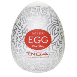 Tenga Egg Keith Haring Party - vízálló maszturbációs tojás (1 db)