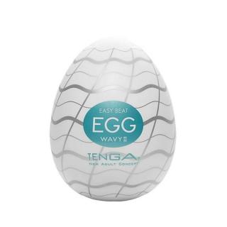 Tenga Egg Wavy II - vízálló maszturbációs tojás (1 db)