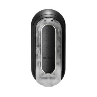 Tenga Flip Zero - szilikon, akkus, vízálló, vibrációs maszturbátor (fekete)