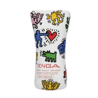 Tenga Keith Haring Soft Tube - vízálló maszturbátor (többszínű)
