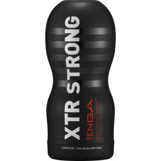 Tenga Original Vacuum Cup Extra Strong - többször használható, vízálló maszturbátor - extra intenzív (fekete)