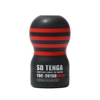 Tenga SD Original Vacuum Cup Strong - férfi maszturbátor (piros-fekete)